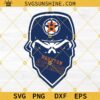 Houston Astros Skull SVG, Houston Astros Logo SVG, Houston Astros SVG PNG DXF EPS Cricut