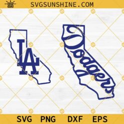 LA DODGERS SVG, Dodgers SVG, Los Angeles Dodgers SVG PNG DXF EPS