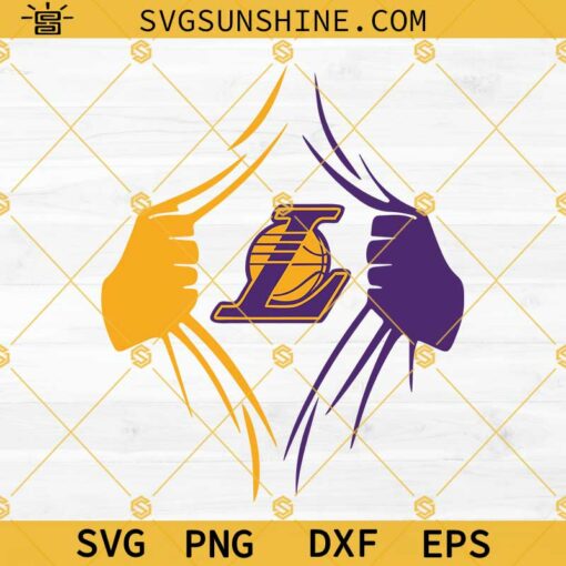 LA LAKERS SVG, Los Angeles Lakers SVG, Los Angeles Lakers Logo SVG PNG DXF EPS