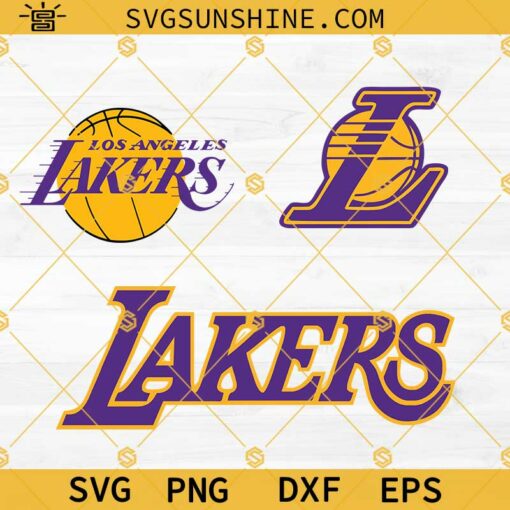 Los Angeles Lakers Logo SVG, Lakers PNG, Lakers NBA Team Logo SVG