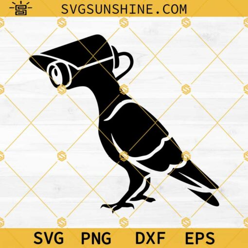 Birds Aren’t Real SVG, CCTV SVG, Spy, Conspiracy, Funny Bird, Meme, Pigeon, Birds Hunter SVG PNG DXF EPS Cricut