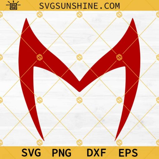Scarlet Witch Crown SVG, Wanda Crown SVG, WandaVision Wanda Maximoff SVG PNG DXF EPS Cut Files
