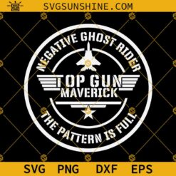 Top Gun SVG PNG EPS DXF Digital Cut File