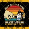 Best Cat Dad Ever SVG, Father's Day SVG, Funny Cat Shirt SVG, Cat Dad SVG