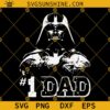 Star Wars Darth Vader Dad SVG, Darth Vader #1 Dad Shirt SVG, Father's Day SVG PNG DXF EPS Cricut