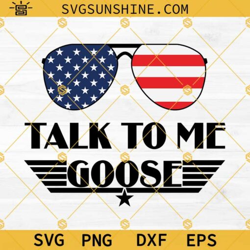Talk To Me Goose SVG PNG DXF EPS Cut Files For Cricut Silhouette
