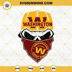 Washington Football Team Skull SVG, Washington Football SVG, Washington Football Team SVG