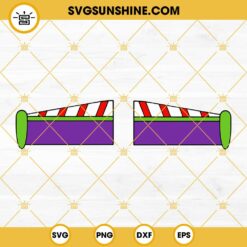 Buzz Lightyear Toy Story SVG PNG DXF EPS Cut Files For Cricut Silhouette