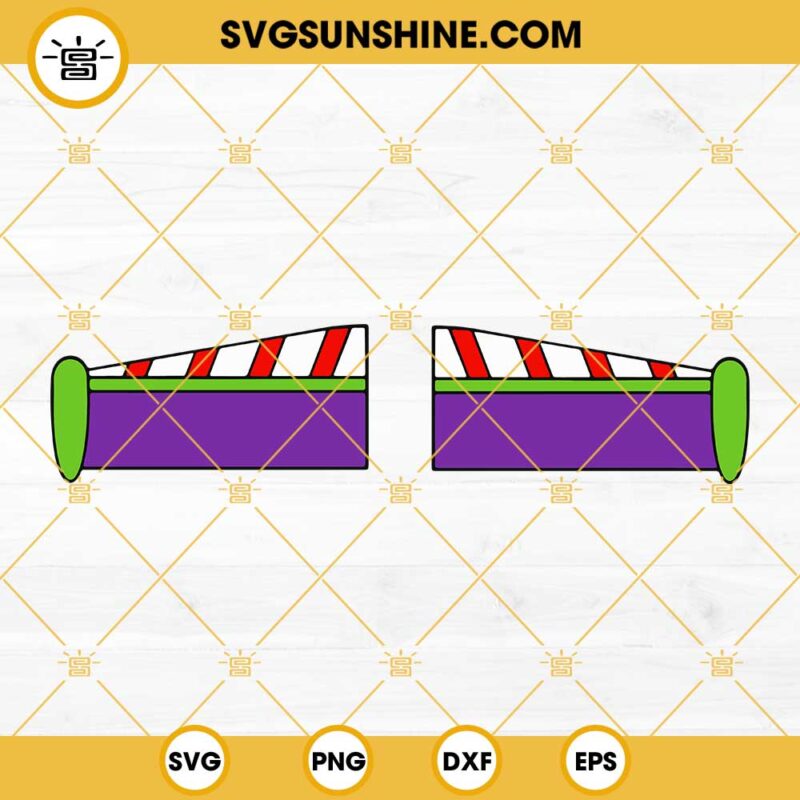 Buzz Lightyear Wings SVG PNG DXF EPS Vector Clipart