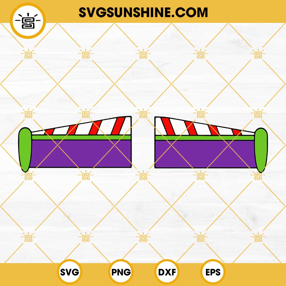 Buzz Lightyear Wings SVG PNG DXF EPS Vector Clipart