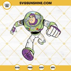 Buzz Lightyear SVG PNG DXF EPS Clipart Cut Files For Cricut Silhouette