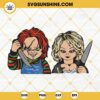 Chucky And Tiffany SVG, Couple Horror Killers SVG, Halloween SVG, Chucky SVG, Tiffany SVG