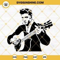 Elvis SVG, Elvis Silhouette, Elvis Presley SVG, Elvis Presley Signature SVG