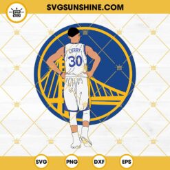 Stephen Curry Golden State Warriors SVG, Curry 30 SVG, Basketball Player SVG