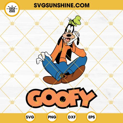 Goofy SVG, Goofy Cut File, Goofy For Cricut, Goofy Logo, Goofy Silhouette, Goofy Dog SVG