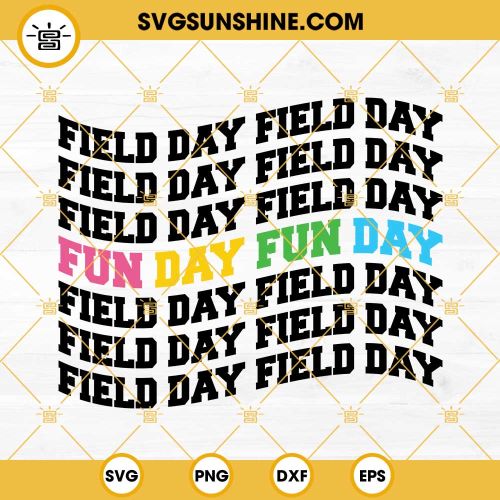 Happy Field Day 2022 SVG PNG, School Field Day SVG, Field Day SVG, Fun Day SVG