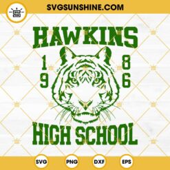 Hawkins Tigers SVG, Hawkins High School Tigers SVG, Stranger Things SVG