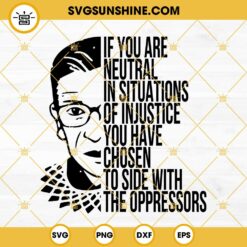 Ruth Bader Ginsburg SVG, RBG SVG, Notorious RBG Feminism Protest Girl Women Power SVG