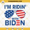 Riding With Biden SVG, I’m Ridin With Biden SVG, Ridin' With Biden SVG, Biden Bike SVG