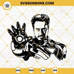 Iron Man SVG, Tony Stark SVG, Avengers SVG