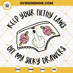 Keep Your Filthy Laws Off My Silky Drawers SVG, Womens Rights SVG, Pro Choice SVG, Abortion SVG