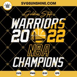 Golden State Warriors 2022 NBA Champions SVG, Gold Blooded SVG, Warriors SVG, NBA 2022 SVG, Basketball SVG