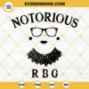 Notorious RBG SVG, Ruth Bader Ginsburg SVG, RBG SVG