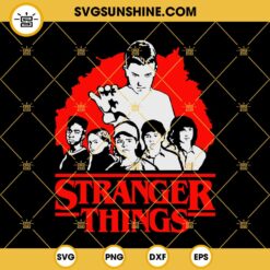 Stranger Things 4 SVG, Stranger Things Friends SVG, Eleven Stranger Things SVG, Stranger Things Characters SVG