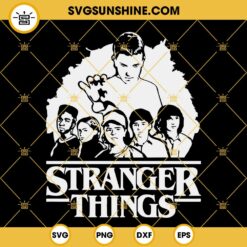 Stranger Things 4 SVG, Stranger Things SVG, Stranger Things Friends SVG PNG DXF EPS