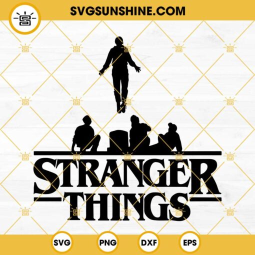 Stranger Things 4 SVG, Max Mayfield SVG, Vecna SVG, Running Up that Hill SVG PNG DXF EPS Digital Download