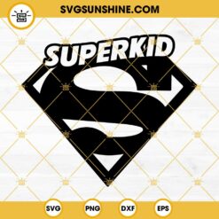 Superkid SVG PNG DXF EPS Cut Files For Cricut Silhouette