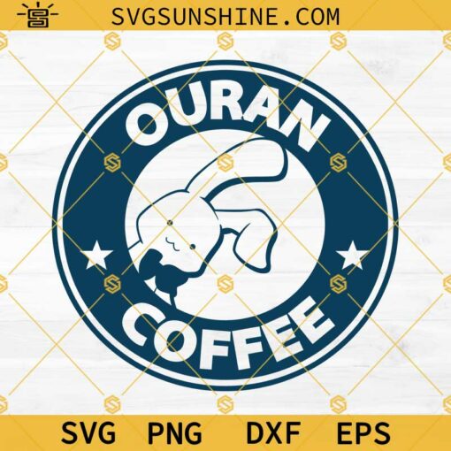 Ouran Coffee SVG, Ouran High School Host Club SVG, Anime Gift, Anime Designs Shirt, Love Anime SVG