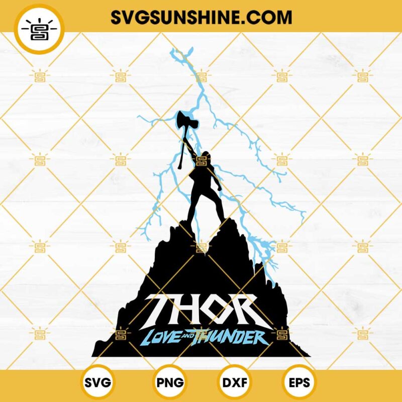 Thor Love and Thunder SVG, Marvel Studios SVG