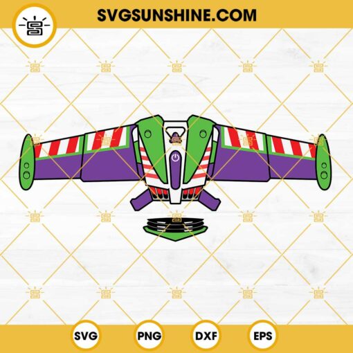 Buzz Lightyear Costume Wings SVG, Buzz Lightyear Shirt SVG, Toy Story Costume SVG, Buzz Lightyear SVG