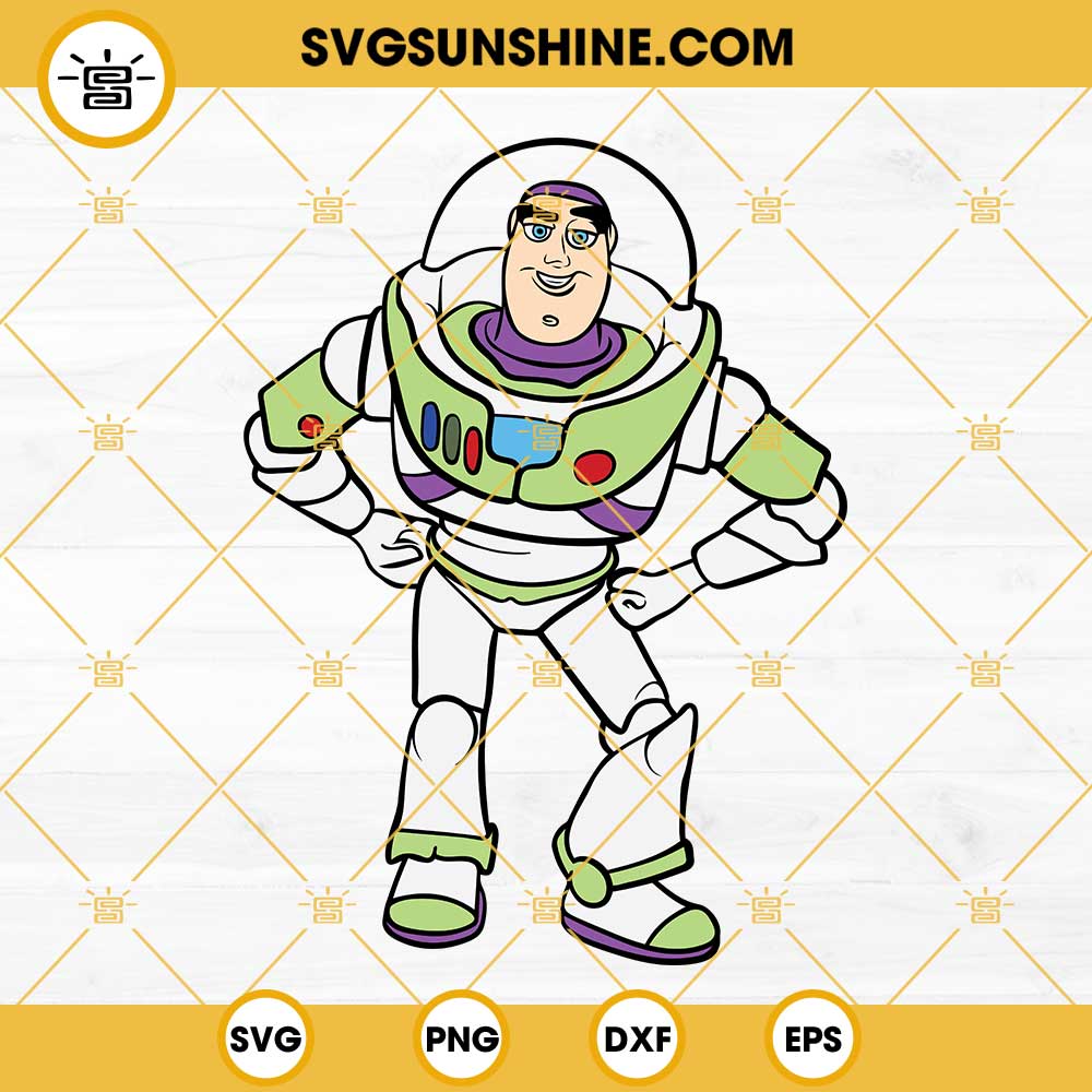 Buzz SVG, Toy Story SVG, Buzz Lightyear Cricut Silhouette