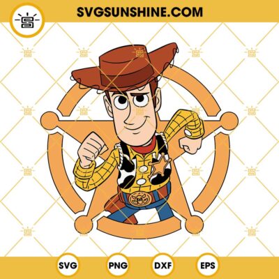 Woody SVG, Toy Story SVG, Woody PNG, Woody Vector Clipart, Woody Cricut ...