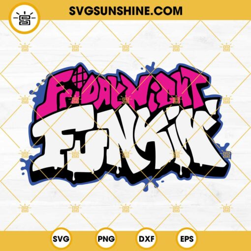 Friday Night Funkin Svg Png Dxf Eps Cut Files For Cricut Silhouette