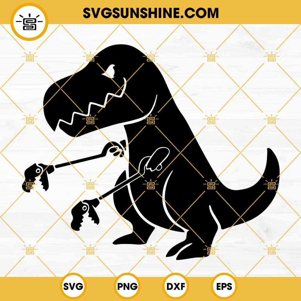 Funny T-rex SVG, Tyrannosaurus Rex SVG, Dinosaur SVG, Dino SVG