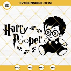 Harry Pooper SVG, Baby Harry Potter SVG, Pooper SVG, Poop SVG, Baby SVG