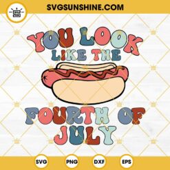 You Look Like The 4th Of July SVG, Fourth Of July SVG, 4th Of July SVG
