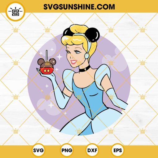 Cinderella SVG, Disney Princess SVG, Disney Cinderella SVG PNG DXF EPS