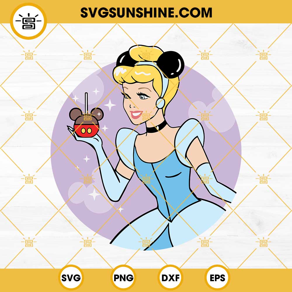 Cinderella SVG, Disney Princess SVG, Disney Cinderella SVG PNG DXF EPS