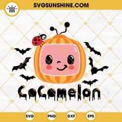 Cocomelon Halloween SVG PNG DXF EPS Cut Files For Cricut Silhouette