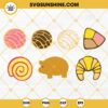 Concha Mexican Sweet Bread SVG Bundle, Concha SVG, Pan Dulce SVG, Mexican Bread SVG, Sweet Bread SVG