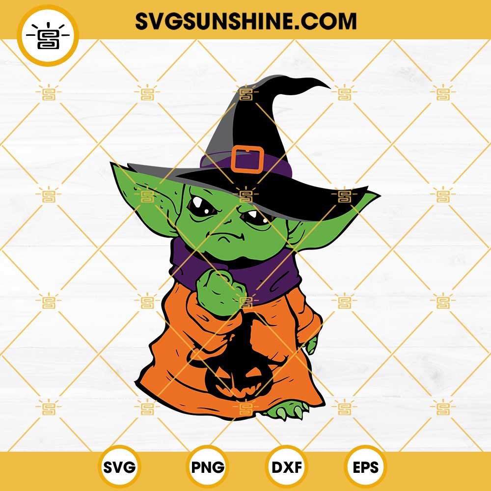 Sleepy Baby Yoda Halloween Sublimation PNG Digital Download