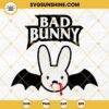 Bat Bad Bunny Halloween SVG, Bad Bunny Logo Halloween SVG PNG DXF EPS Cut Files