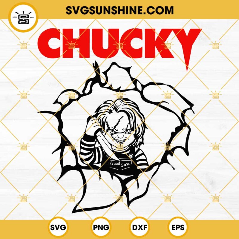 Chucky SVG, Childs Play SVG, Chucky Horror Movie SVG, Halloween SVG, Movie Character Killer SVG