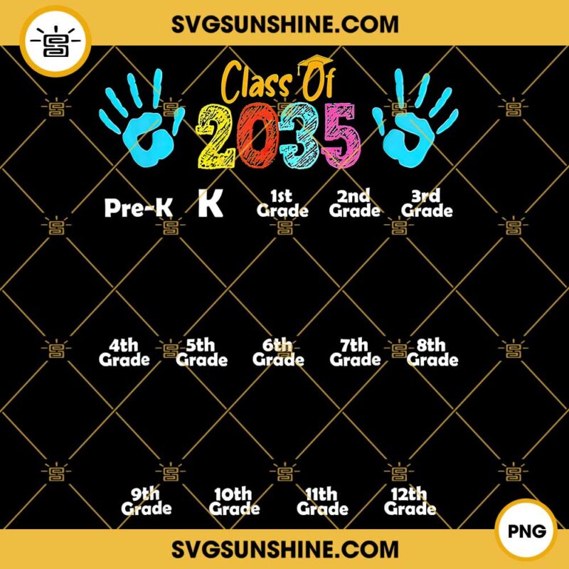 Class Of 2035 PNG, Grow With Me Kindergarten PNG
