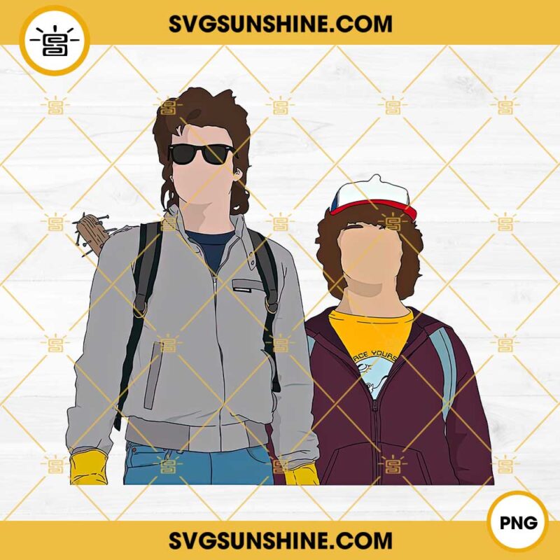 Dustin And Steve Stranger Things PNG, Dustin Henderson PNG, Steve Harrington PNG