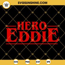 Eddie Munson SVG, Hero Eddie SVG, Stranger Things SVG Clipart For Cricut Silhouette